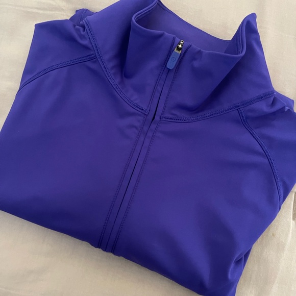 Lululemon Best Pace - half zip - lazurite blue/purple -8 - Picture 10 of 14